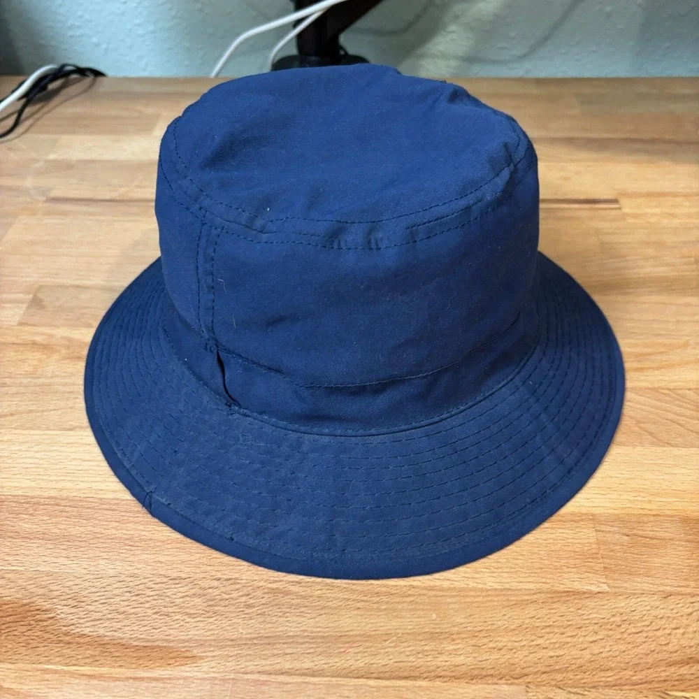 Vintage Tourney Hat Mens Large Blue Rain Bucket Cap Gore Tex Waterproof USA Made